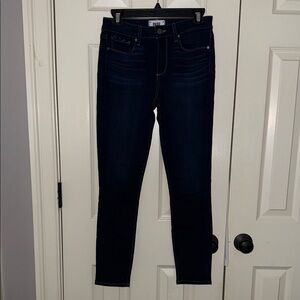 PAIGE Women's Dark Indigo Skinny Jeans